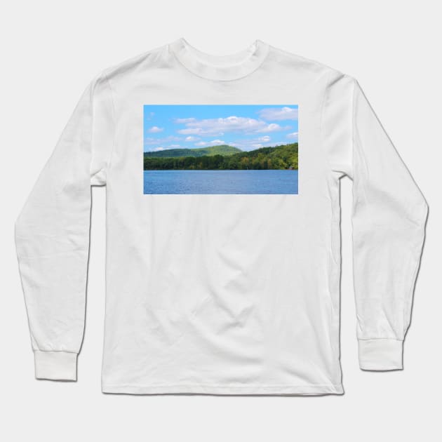 Mountain Lake Long Sleeve T-Shirt by Cynthia48